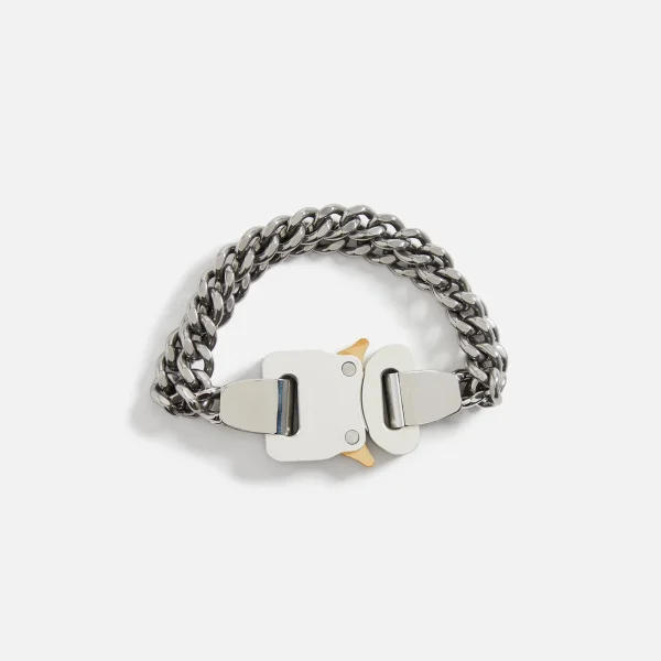 1017 alyx 9sm 2x silver chain buckle bracelet - KITH-SHOP