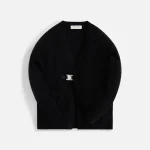 1017 alyx 9sm black buckle cardigan - KITH-SHOP