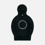 1017 alyx 9sm black hoodie w cube chain graphic - KITH-SHOP