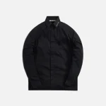 1017 alyx 9sm black metal logo button down shirt - KITH-SHOP