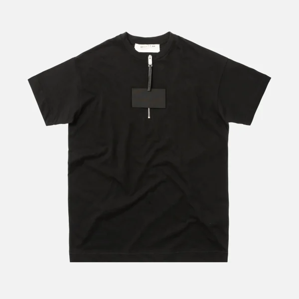 1017 alyx 9sm black zip front collection t shirt - KITH-SHOP