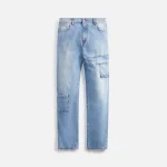 1017 alyx 9sm blue denim cargo pants - KITH-SHOP