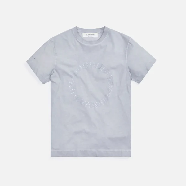 1017 alyx 9sm cube chain graphic tee bone - KITH-SHOP