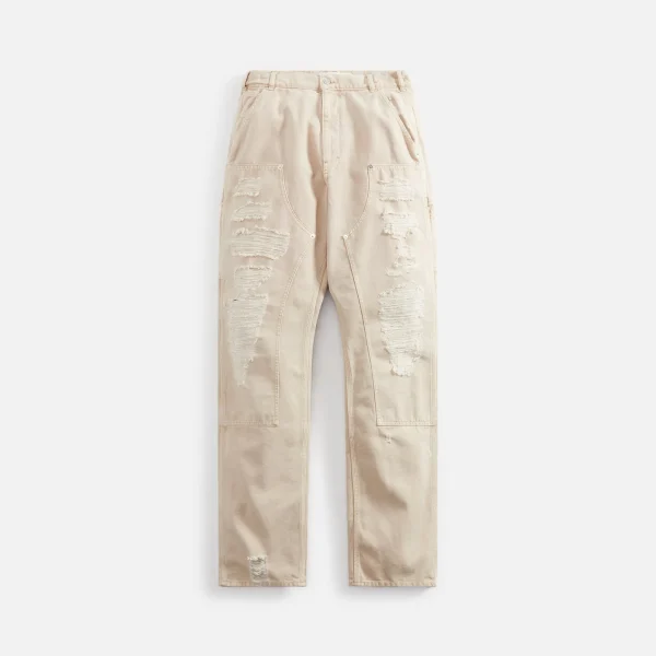 1017 alyx 9sm destroyed carpenter pants off white - KITH-SHOP