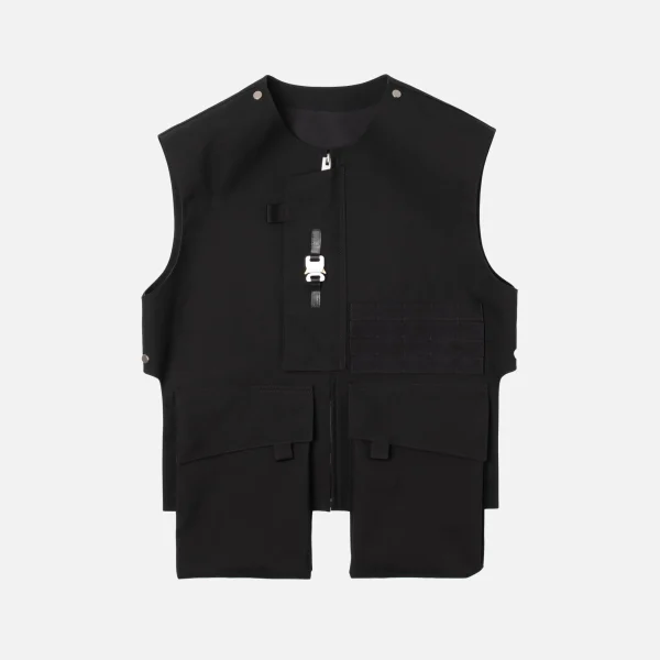 1017 alyx 9sm mackintosh black vest - KITH-SHOP