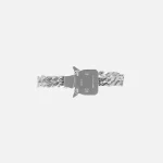 1017 alyx 9sm mini cubix silver chain bracelet - KITH-SHOP