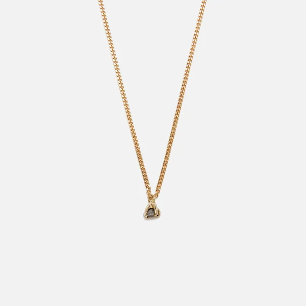 14k yellow gold black diamond spliced pendant pearls before swine - KITH-SHOP