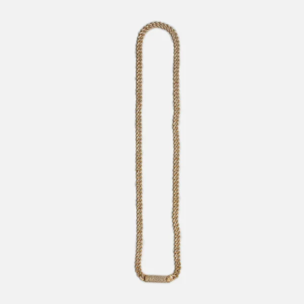 22 inch yellow gold baby cuban chain by greg yuna - KITH-SHOP