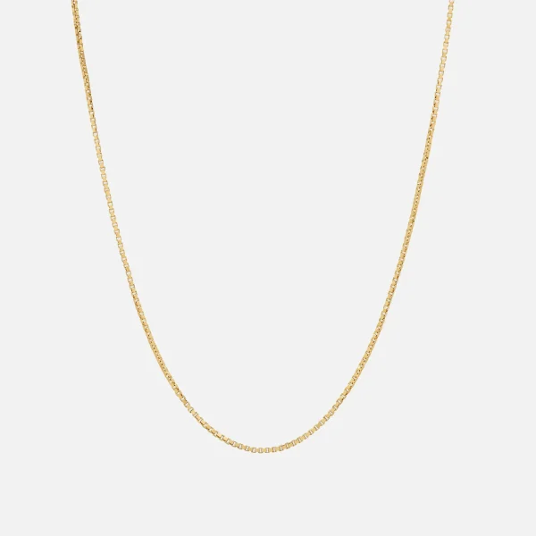 24 5 inch gold tom wood square chain - KITH-SHOP