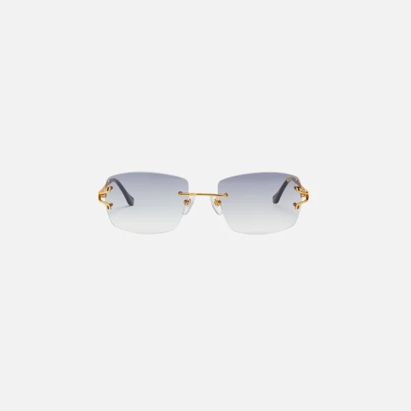 24k gold bal harbour vintage frames drill mount asphalt gradient - KITH-SHOP