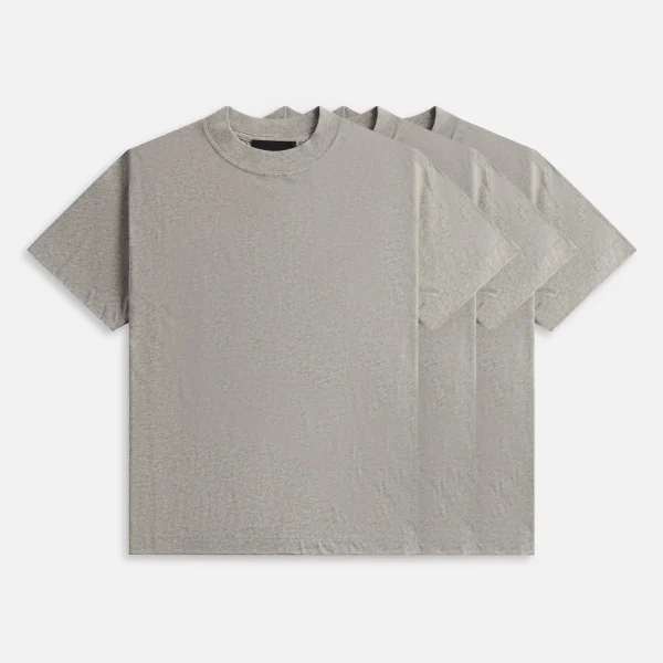 3 pack dark heather essentials tees - KITH-SHOP