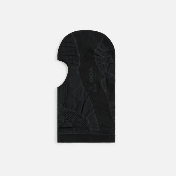 3d knit balaclava by roa grey and black - KITH-SHOP