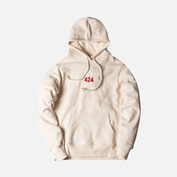 424 alias cream hoodie - KITH-SHOP