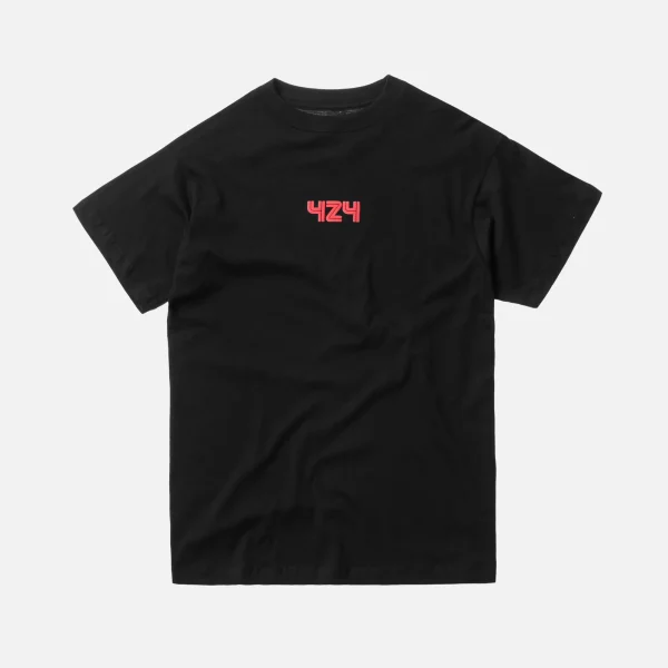 424 death star graphic t shirt red - KITH-SHOP