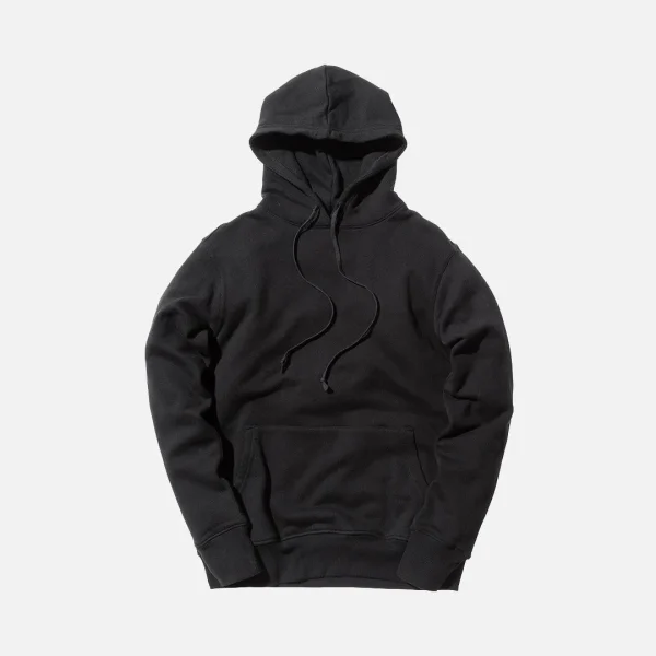 424 essential black hoodie - KITH-SHOP