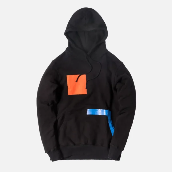 424 painter inspired hoodie in black - KITH-SHOP