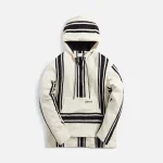 4s designs jerga hoodie with beige and black stripe pattern - KITH-SHOP