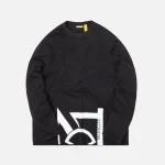 5 moncler craig green long sleeve maglia tee black - KITH-SHOP