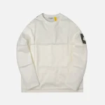 5 moncler craig green long sleeve maglia tee white - KITH-SHOP