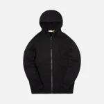 6 moncler x 1017 alyx 9sm black zip up hoodie with hood - KITH-SHOP