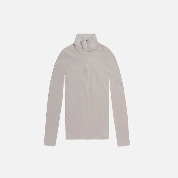 6 moncler x 1017 alyx 9sm zip up hoodie with wolf logo camel - KITH-SHOP