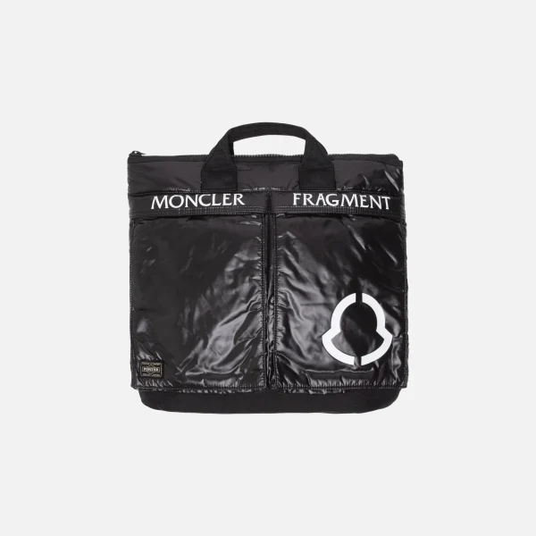 7 moncler fragment black helmet bag - KITH-SHOP