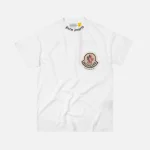 8 moncler palm angels white crewneck tee - KITH-SHOP