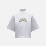 8 moncler x palm angels women s white t shirt - KITH-SHOP