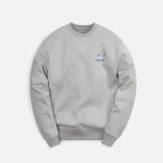 ader error grey crewneck sweatshirt - KITH-SHOP