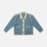 ader error ivory multi colored cardigan - KITH-SHOP