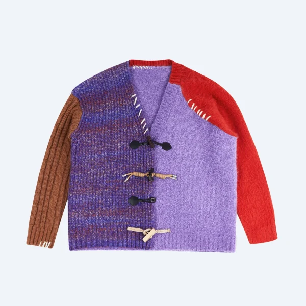 ader error purple cardigan - KITH-SHOP