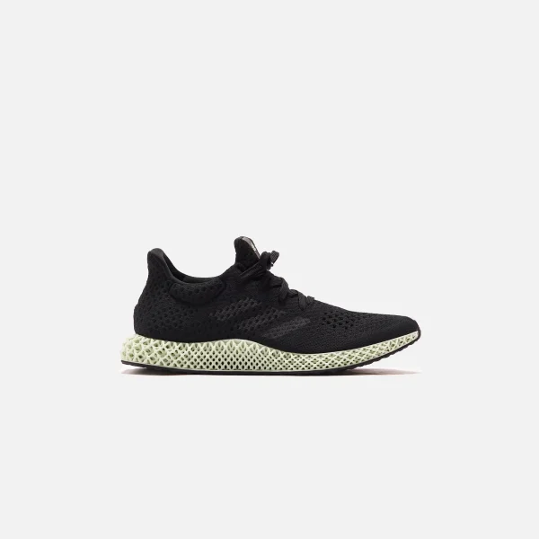 adidas 4d futurecraft core black grey five linen green - KITH-SHOP