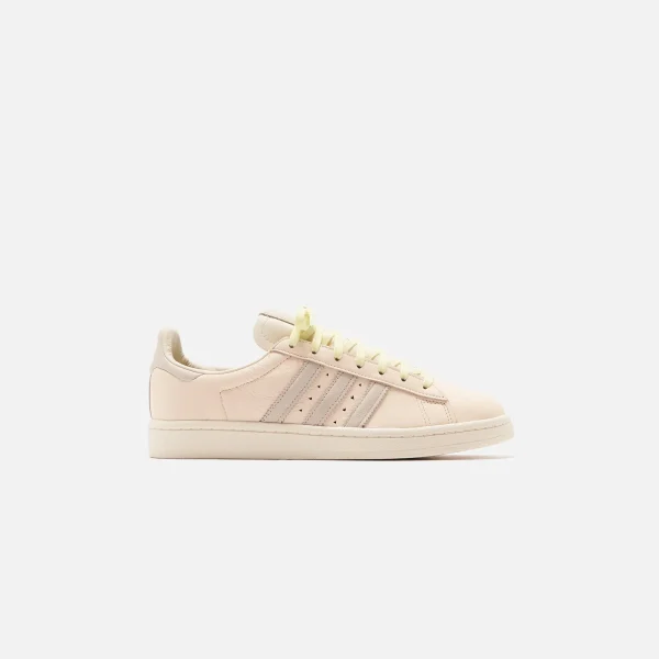 adidas consortium pharrell williams campus sneakers ecru tint cream white clear brown - KITH-SHOP