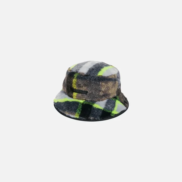 adidas ivp rvs bucket hat heather grey and black - KITH-SHOP