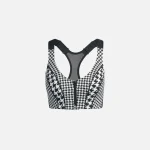 adidas ivy park zip bra in clear grey black - KITH-SHOP