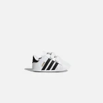 adidas originals superstar crib shoe white and black - KITH-SHOP