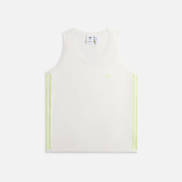 adidas originals wales bonner ivory lime knit vest - KITH-SHOP