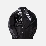 adidas originals x alexander wang patch trim track jacket black - KITH-SHOP