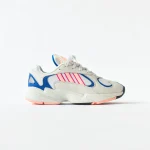 adidas originals yung 1 sneakers crystal white clear orange collegiate royal - KITH-SHOP