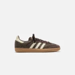 adidas samba og dark brown cream white with gum sole - KITH-SHOP