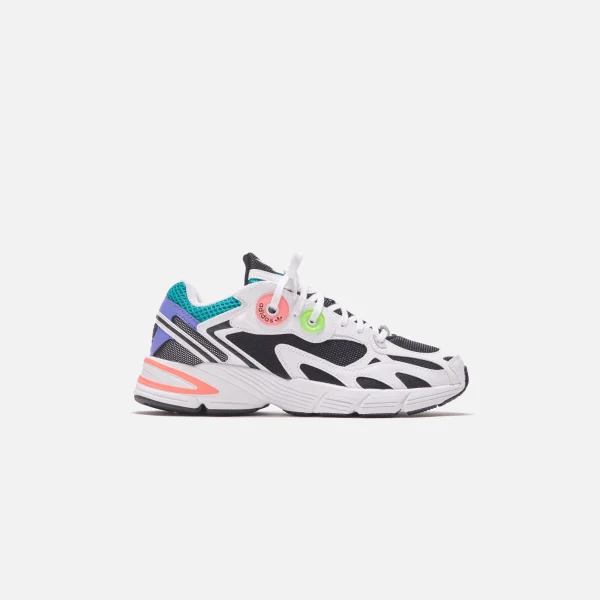 adidas women s astir sneakers white core black acid red - KITH-SHOP