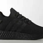 adidas women s nmd r2 pk black black sneakers - KITH-SHOP