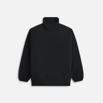 adidas x fear of god athletics black cotton fleece mock neck sweater - KITH-SHOP