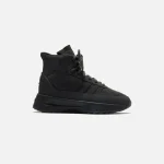 adidas x fear of god athletics los angeles hiker shoes triple black - KITH-SHOP