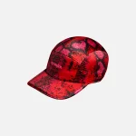 adidas x ivp satin printed snapback cap shock pink - KITH-SHOP