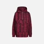 adidas x ivy park cherry wood windbreaker black - KITH-SHOP