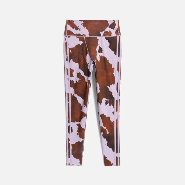 adidas x ivy park cowhide tight pants purple glow - KITH-SHOP