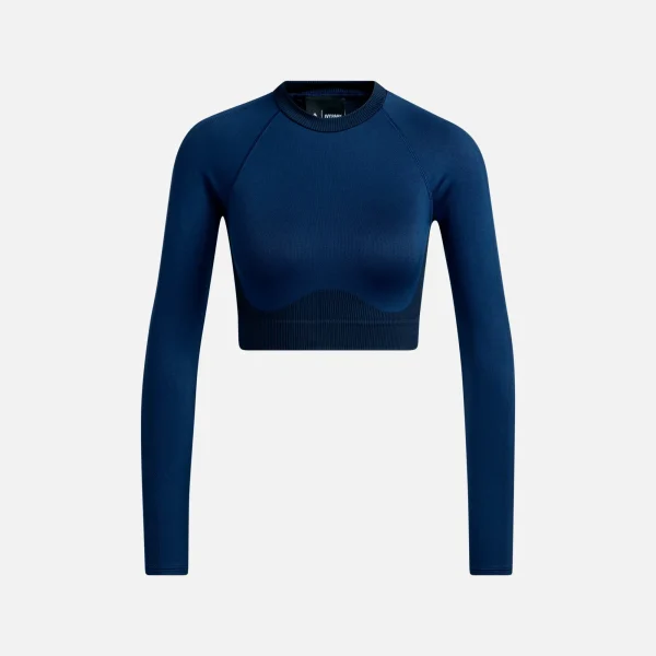 adidas x ivy park dark blue crop top - KITH-SHOP