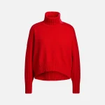 adidas x ivy park red turtleneck sweater - KITH-SHOP