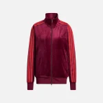 adidas x ivy park velour cherry wood jacket - KITH-SHOP